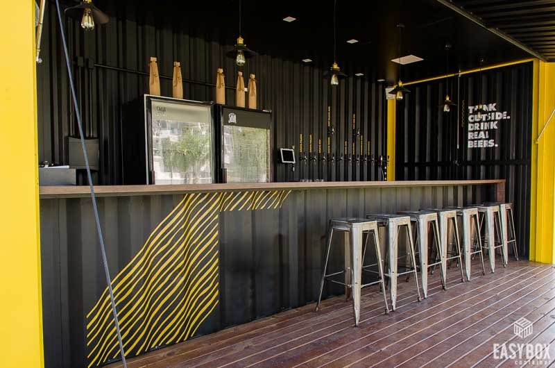 Cervejaria em Container